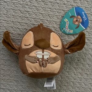 Disney Squishmallows Brown and Tan Plush